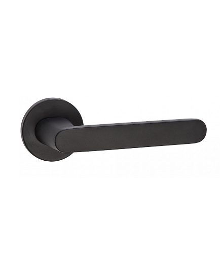 Ручки стандарт Ручка дверная PUERTO SLIM на круглом основании AL 545-06 B 